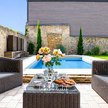 Elegante 5 - 24h Du Mans - Piscine Chauffee & Garage 度假居